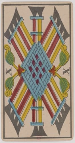 Ten of Wands — Marseille