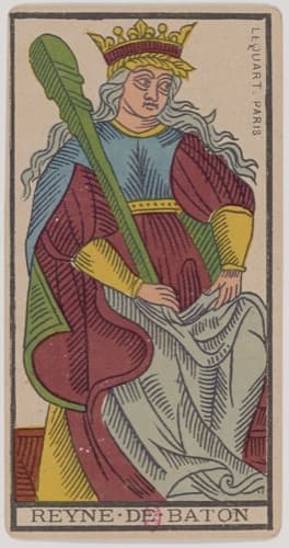 Queen of Wands — Marseille