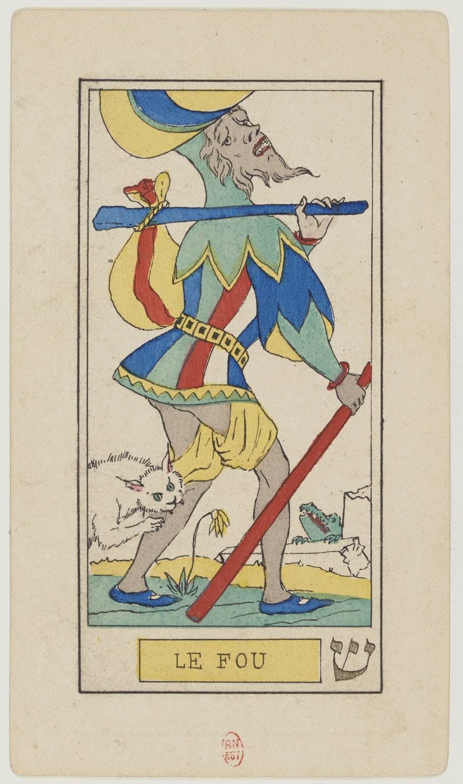 The Fool — Wirth (Papus tradition)